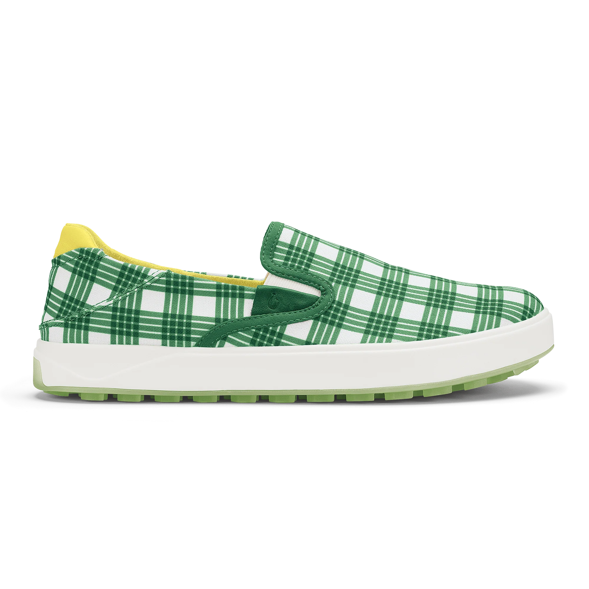 Wai‘alae Slip On - Medium Green / Bright White
